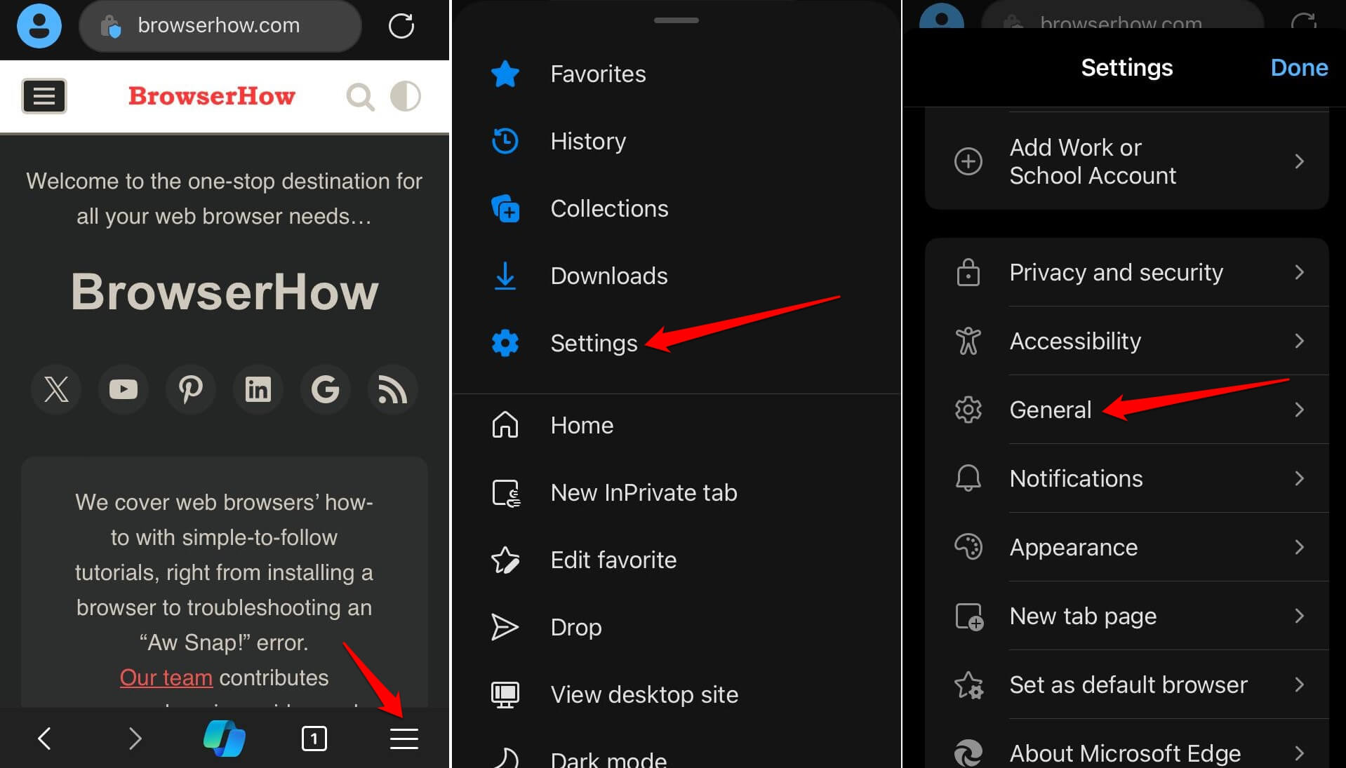 edge-browser-for-ios-general-settings edge-browser-for-ios-general-settings