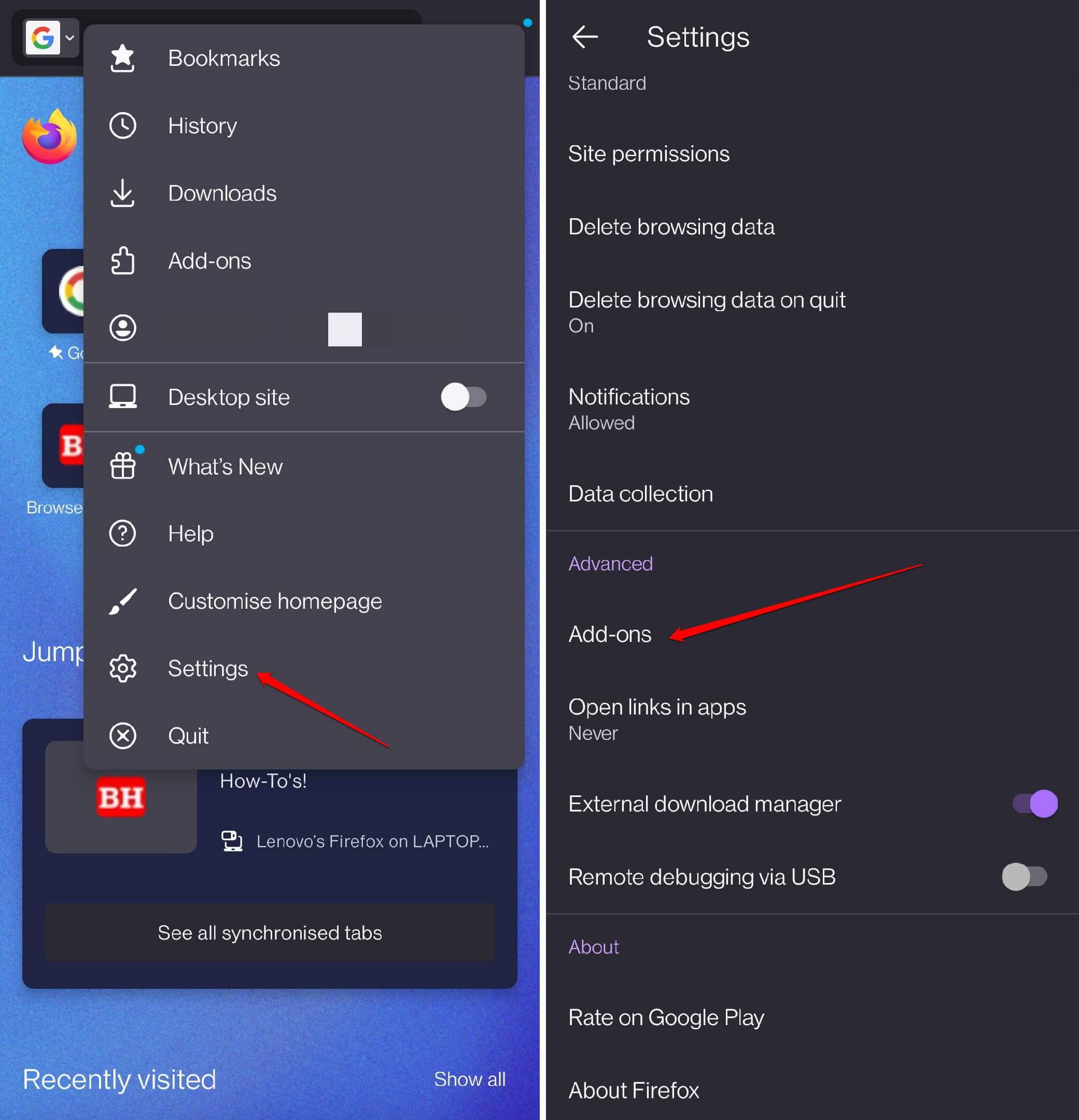 firefox-android-addons firefox-android-addons