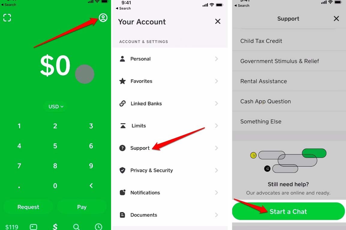 message-cash-app-support