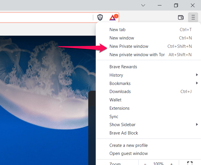 new_private_window_in_options_menu_in_brave_browser