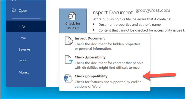 word-inspect-document-compatibility