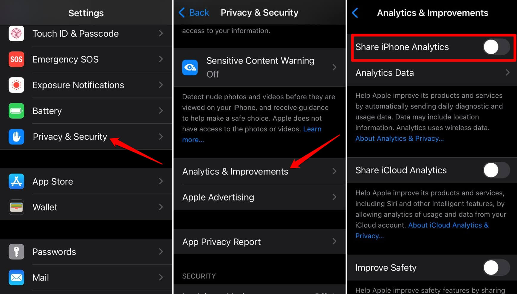 disable-iphone-analytics-data-in-ios