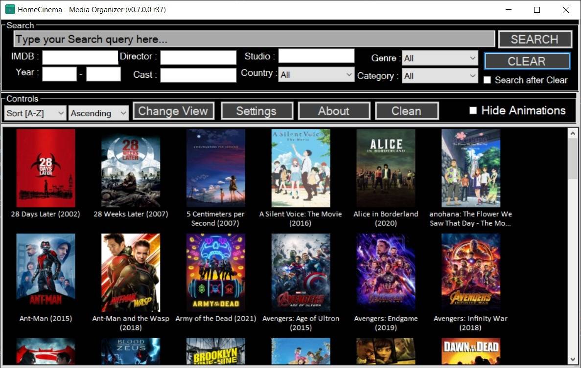 homecinema-movie-cataloging