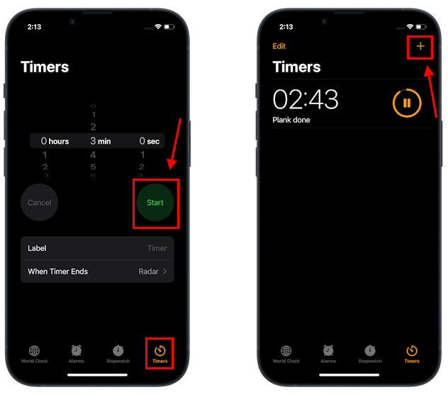 how-to-set-multiple-timers-on-an-iphone