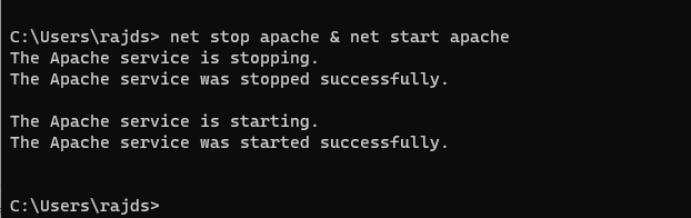 restart-the-apache-service-on-windows