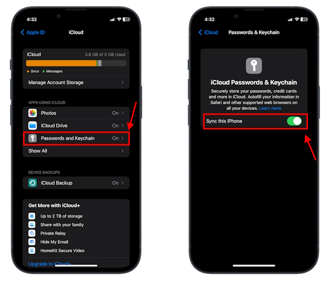 sync-icloud-keychain-passwords-on-iphone