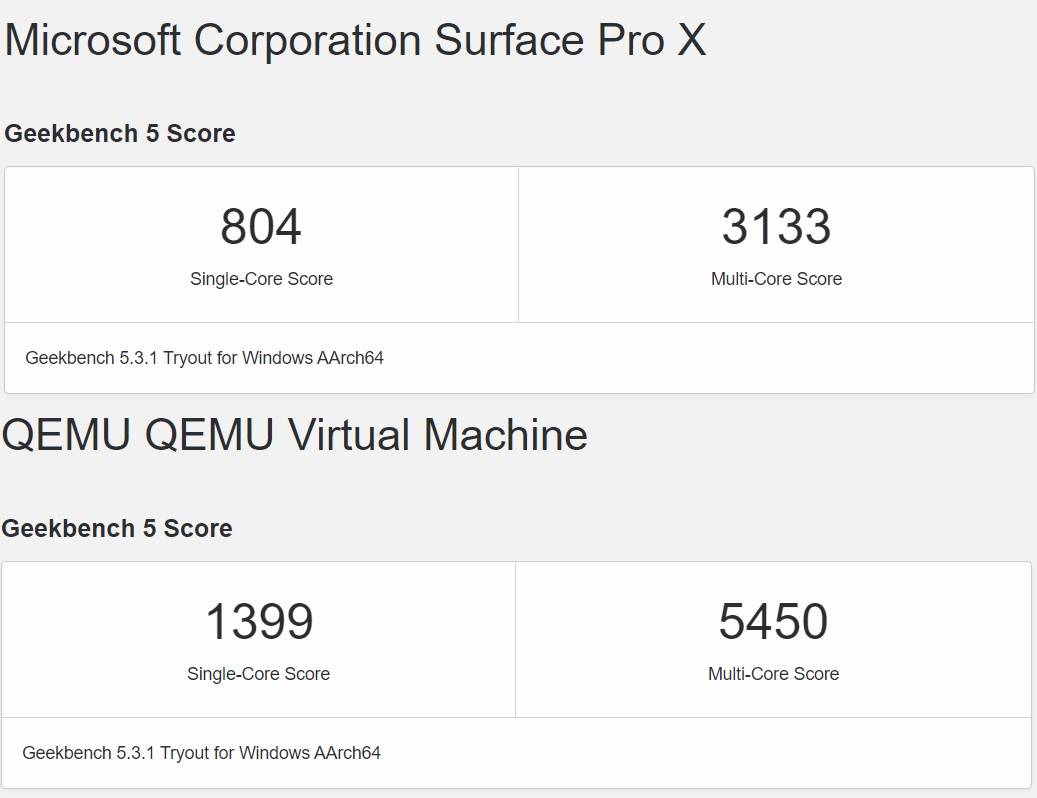 arm-benchmark